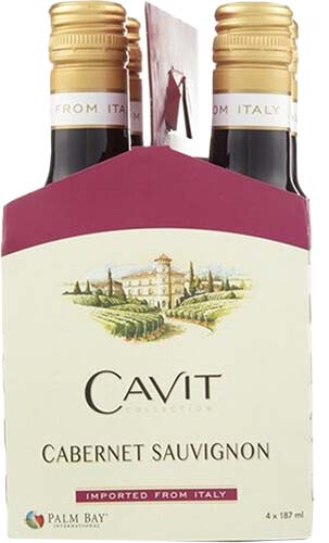 קברנה סוביניון cavit מארז יין אישי