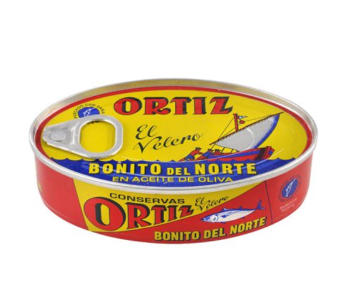נתחי טונה לבנה -פחית ORTIZ