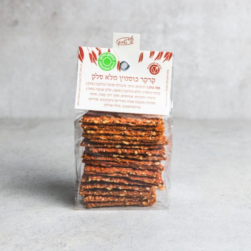 קרקר כוסמין מלא וסלק